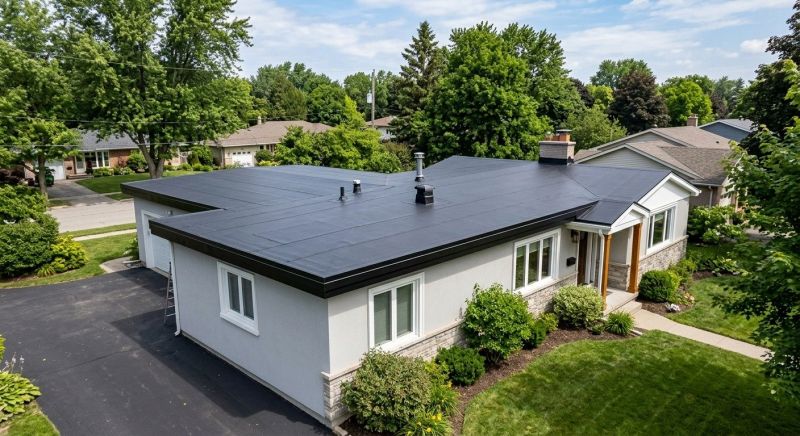 Rubber Roof Installation in Lorain County, OH