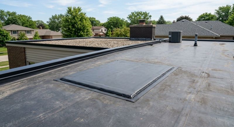 Rubber Roof Repair in North Royalton, OH