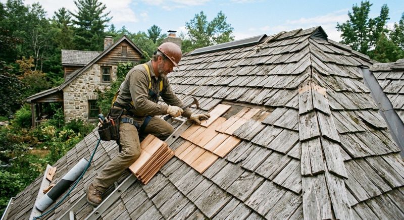 Shake Shingle Repair in Huron, OH