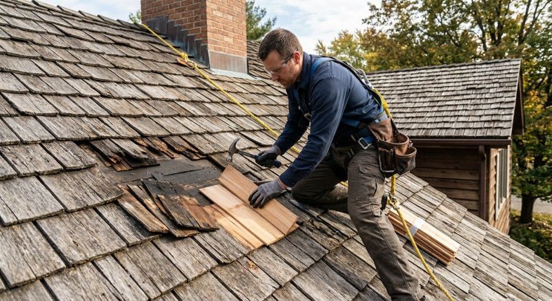 Shake Shingle Repair in North Royalton, OH
