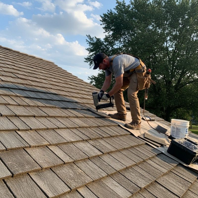 Shake Shingle Repair in Vermilion, OH