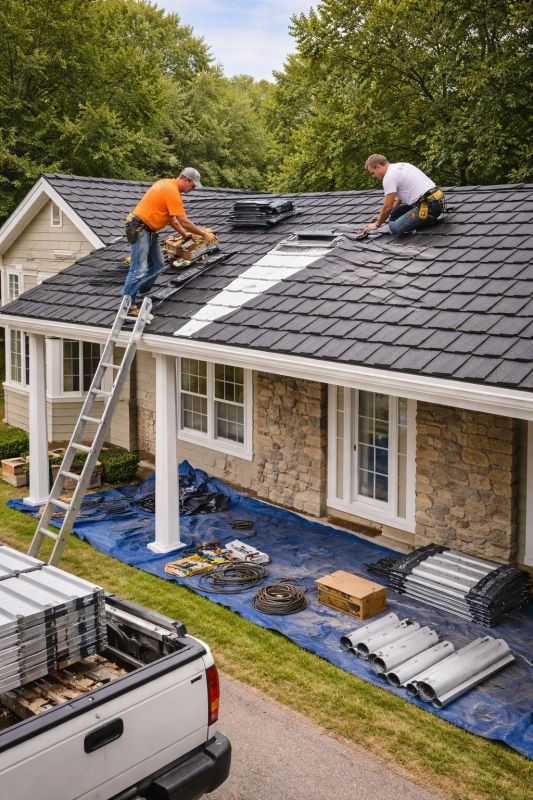 Sheet Roofing Installation in Broadview Heights, OH