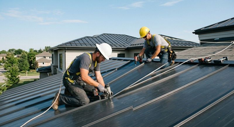Sheet Roofing Installation in Medina County, OH