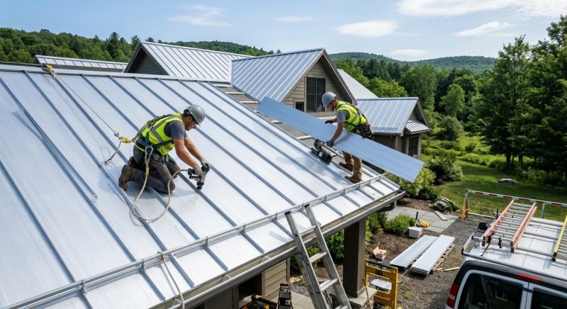 Sheet Roofing Installation in Olmsted Falls, OH