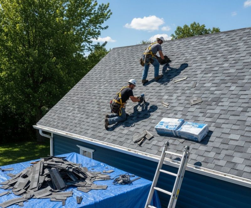 Shingle Roof Replacement in Lorain County, OH