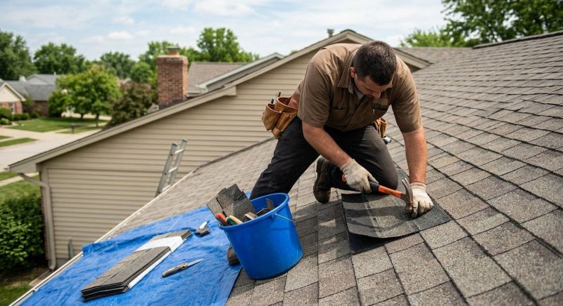 Shingles Repair in Valley City, OH