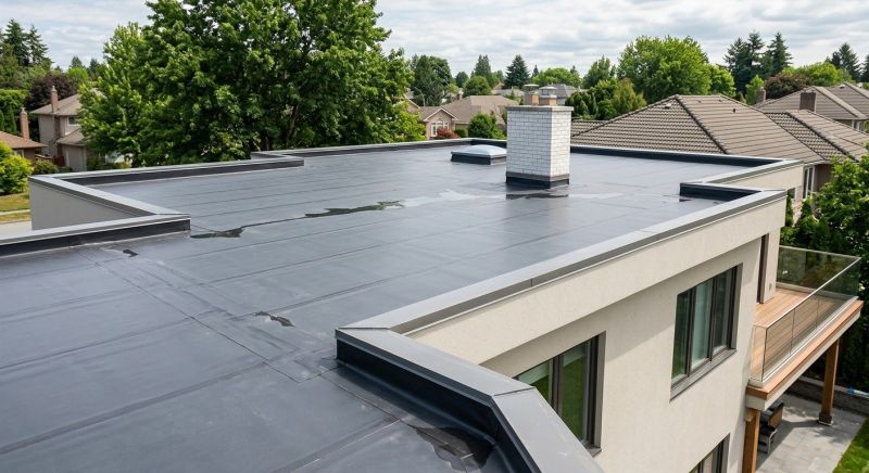 Single Ply Roof Installation in Huron, OH