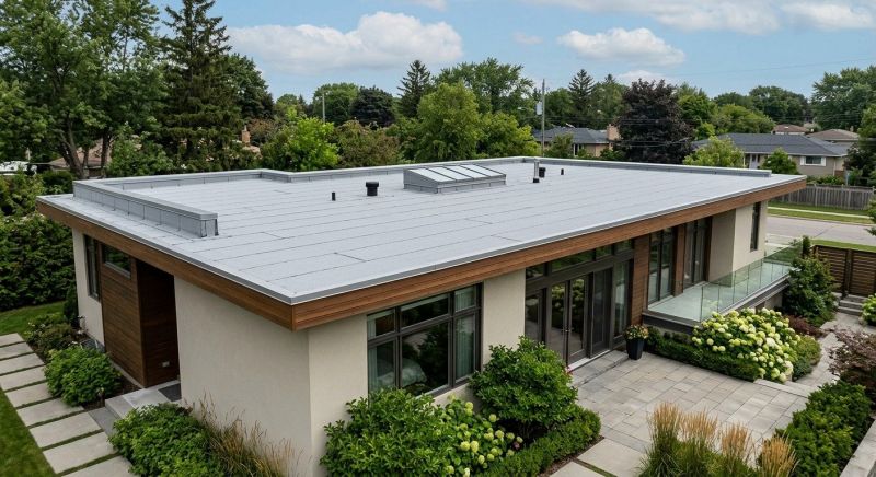 Single Ply Roof Installation in Sheffield Lake, OH