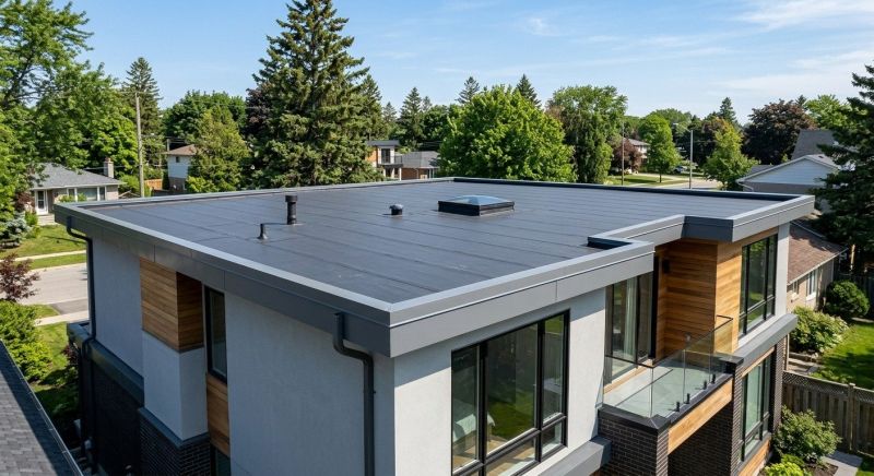 Single Ply Roof Installation in Vermilion, OH