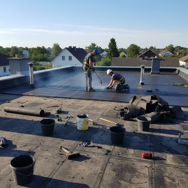 Single Ply Roof Repair in Sheffield Lake, OH