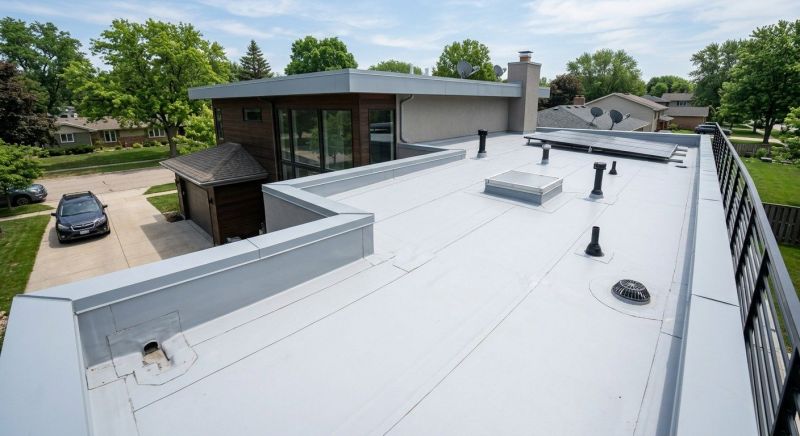 Single Ply Roof Replacement in North Ridgeville, OH