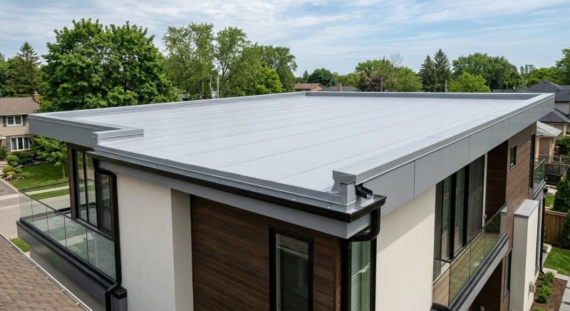 Single Ply Roof Replacement in Sheffield Lake, OH