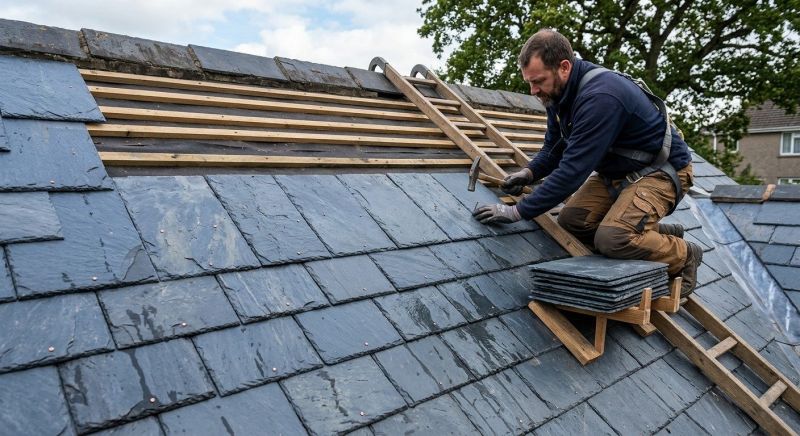 Slate Roof Construction in Sheffield Lake, OH