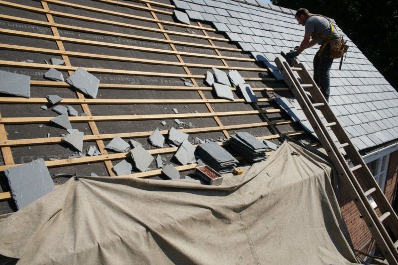 Slate Roof Replacement in Bay Village, OH