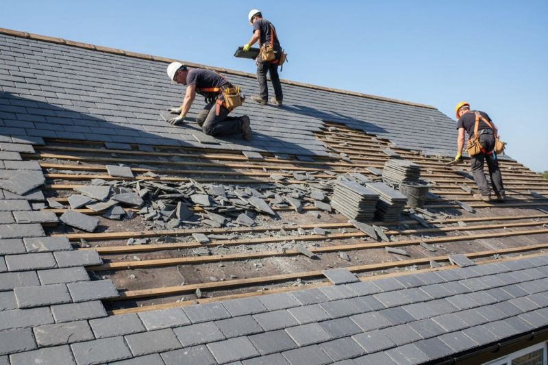 Slate Roof Replacement in Valley City, OH