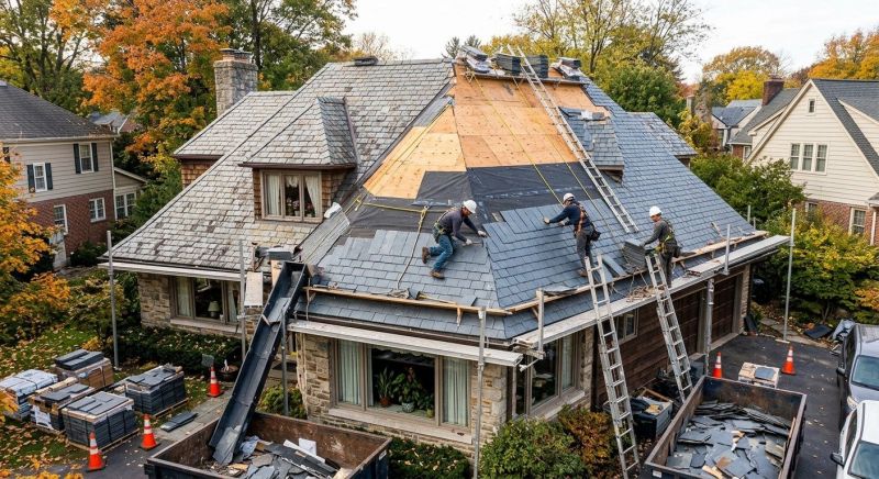 Slate Shingle Replacement in Lorain County, OH