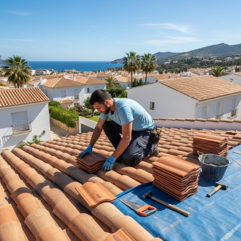 Spanish Tile Roof Repair in Lorain County, OH
