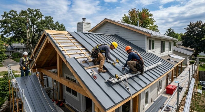Steel Roof Installation in Lorain County, OH