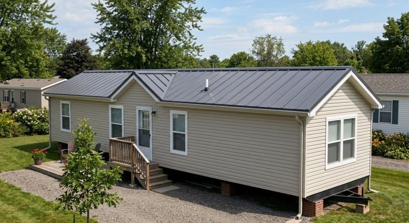 Steel Roof Replacement in Lakewood, OH