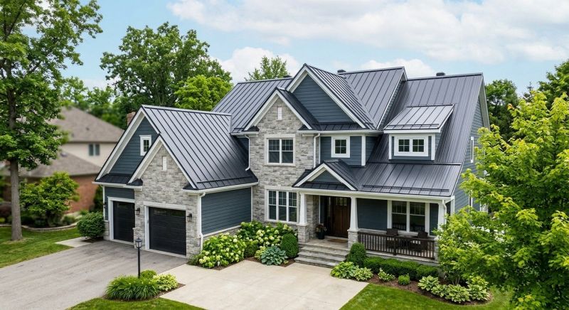 Steel Roof Replacement in Wellington, OH