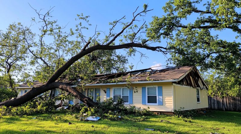 Storm Damage Roof Repair in North Ridgeville, OH
