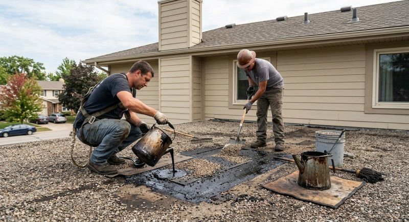 Tar And Gravel Roof Repair in Berea, OH