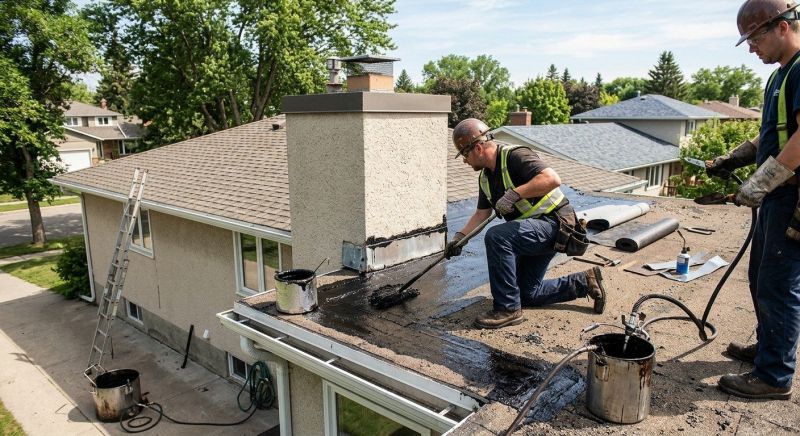 Tar And Gravel Roof Repair in Grafton, OH