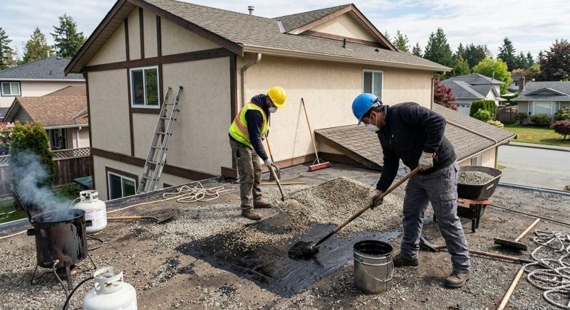 Tar And Gravel Roof Repair in Lakewood, OH