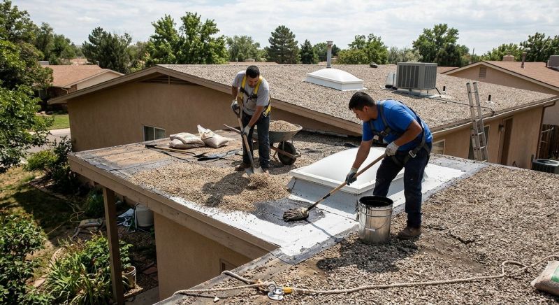 Tar And Gravel Roof Repair in Lorain County, OH