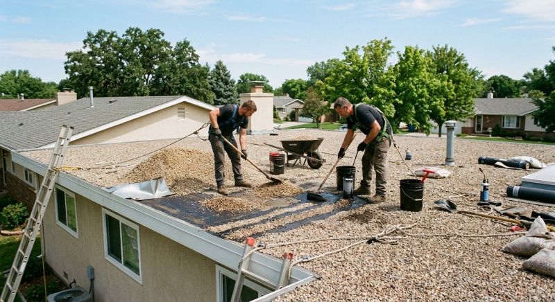 Tar And Gravel Roof Repair in North Royalton, OH