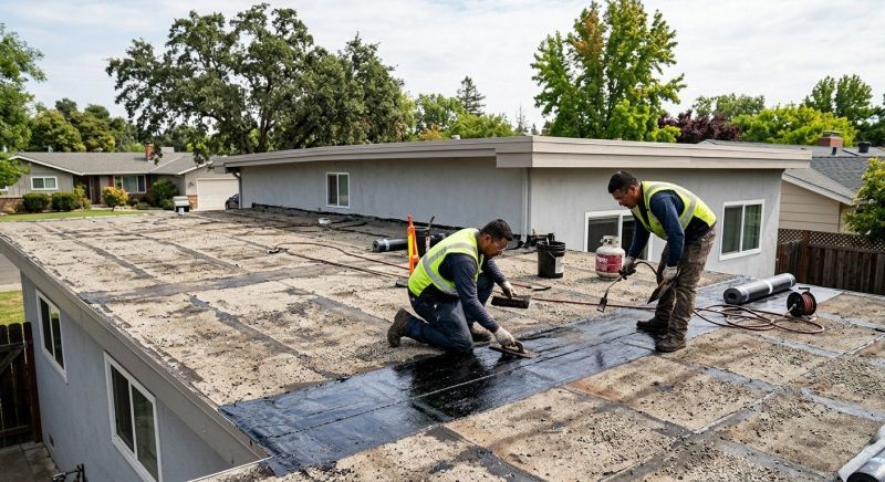 Tar Roof Repair in Brunswick, OH