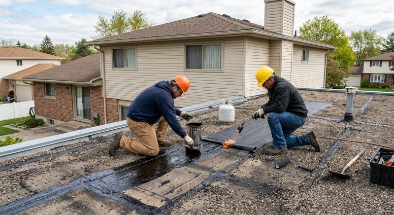 Tar Roof Repair in Huron, OH