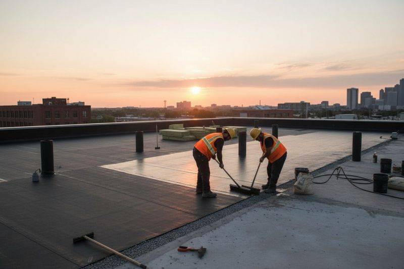Tar Roof Replacement in Amherst, OH