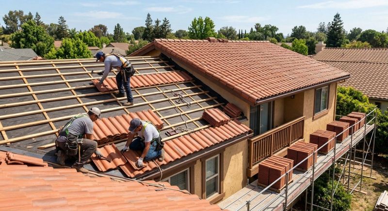 Tile Roof Installation in Hinckley, OH