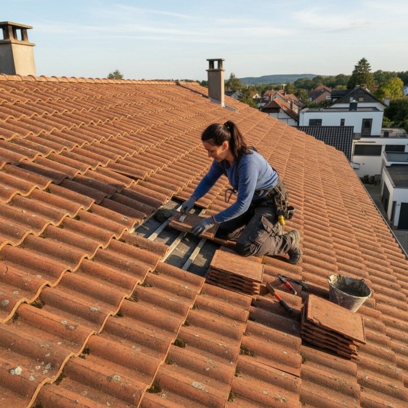Tile Roof Repair in Columbia Station, OH