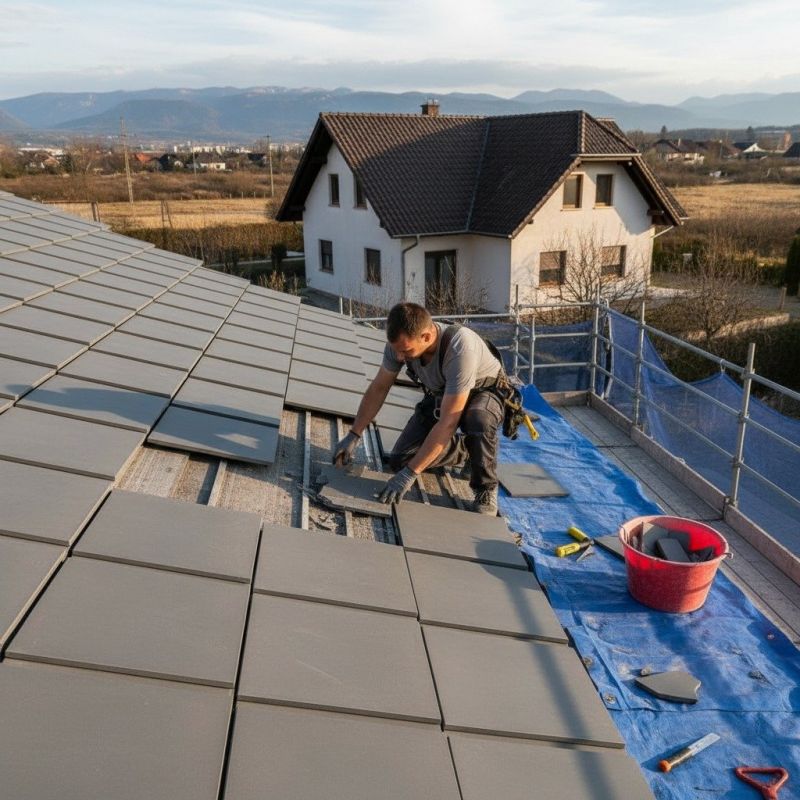 Tile Roof Repair in Huron, OH