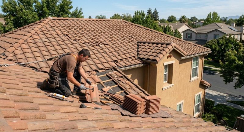 Tile Roof Repair in North Royalton, OH