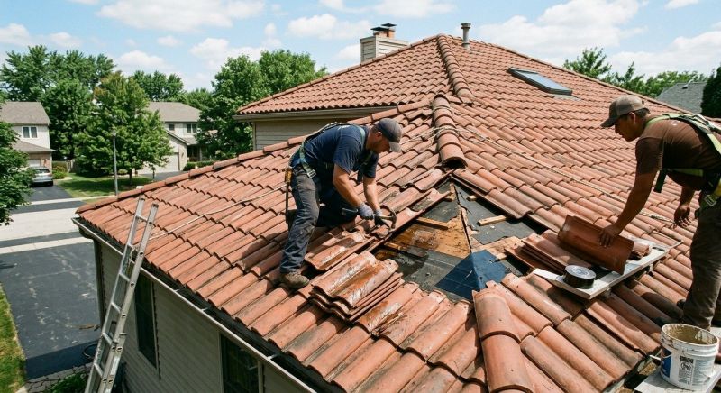 Tile Roof Repair in Rocky River, OH