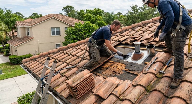 Tile Roof Repair in Vermilion, OH