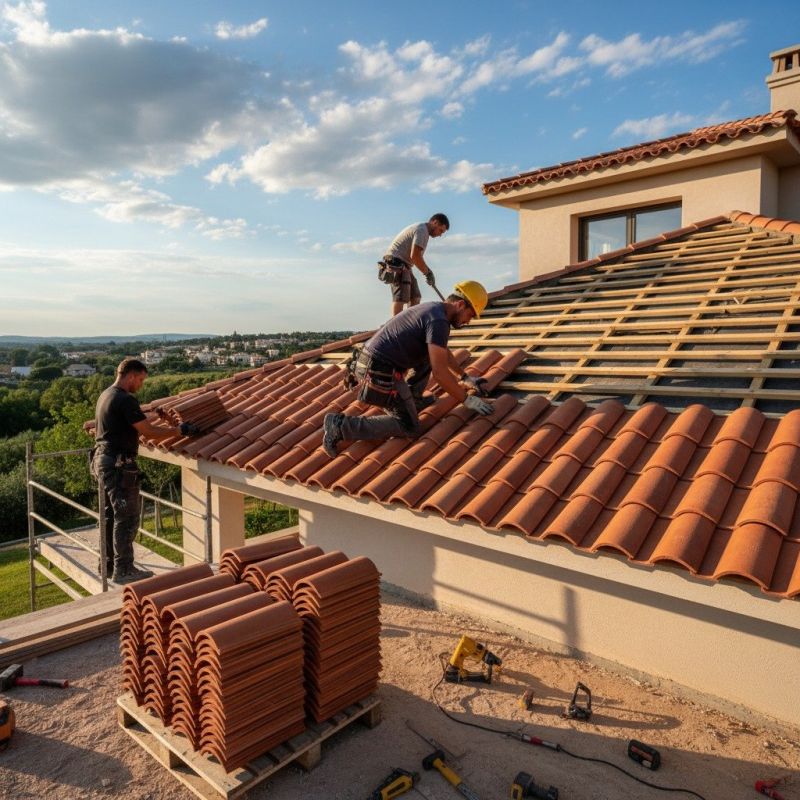 Tile Roof Replacement in Lagrange, OH
