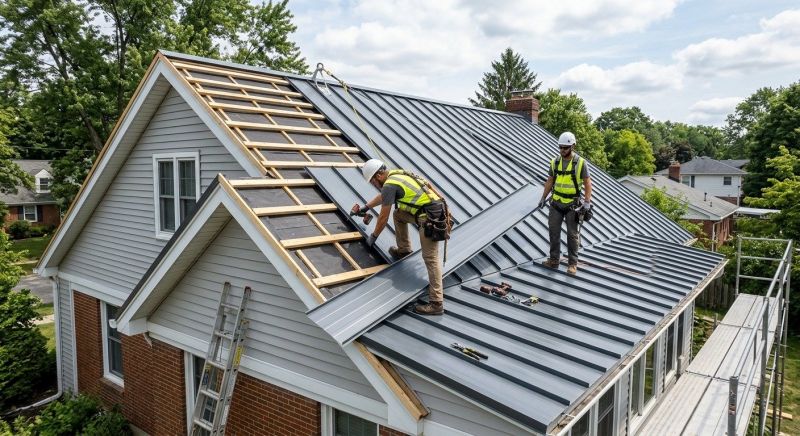 Tin Roof Installation in Avon Lake, OH