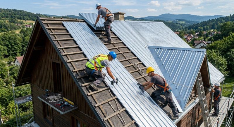 Tin Roof Installation in Medina County, OH