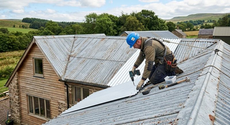 Tin Roof Repair in Lorain County, OH