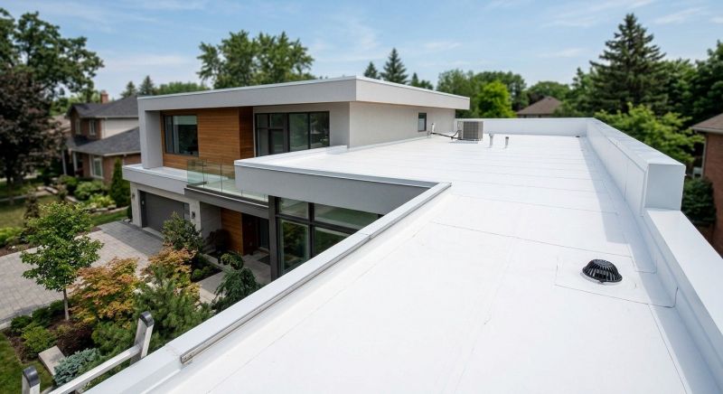 Tpo Roof Installation in Amherst, OH