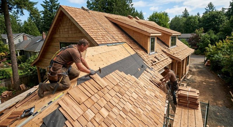 Wood Roofing Installation in Hinckley, OH