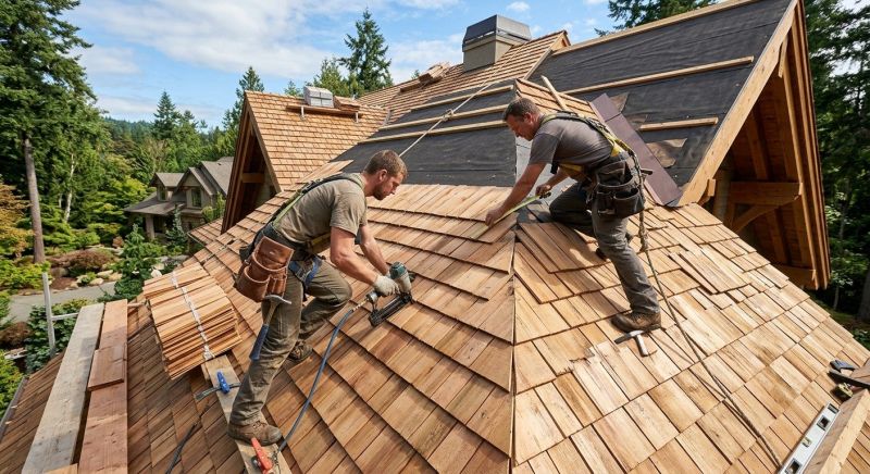 Wood Roofing Installation in Lagrange, OH