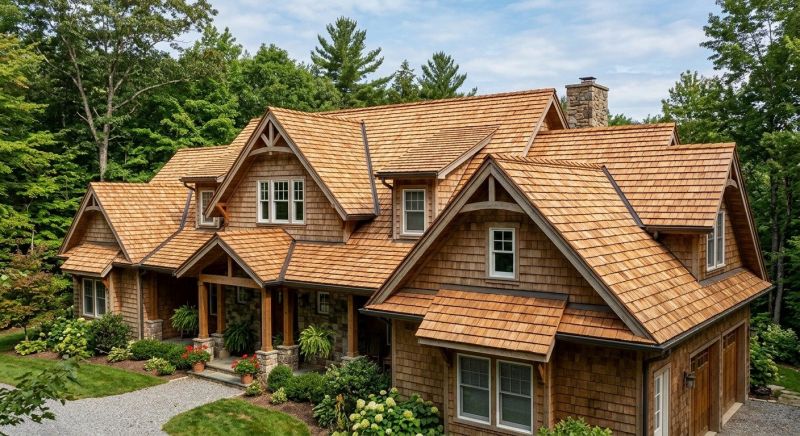 Wood Roofing Installation in Olmsted Falls, OH
