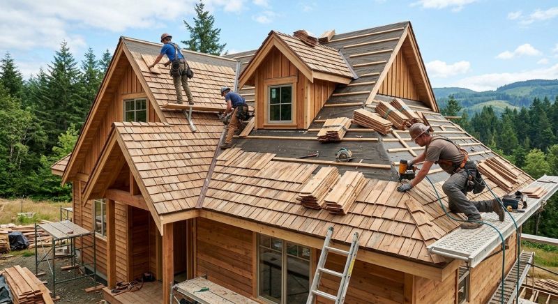 Wood Roofing Installation in Rocky River, OH