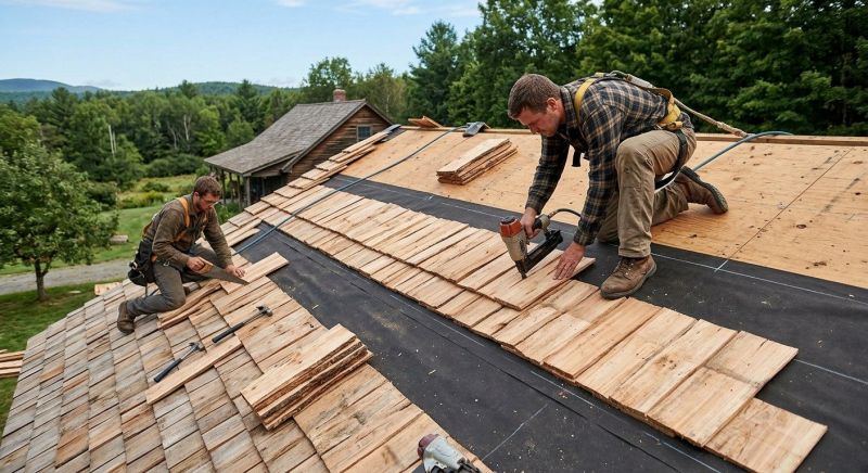 Wood Roofing Installation in Strongsville, OH