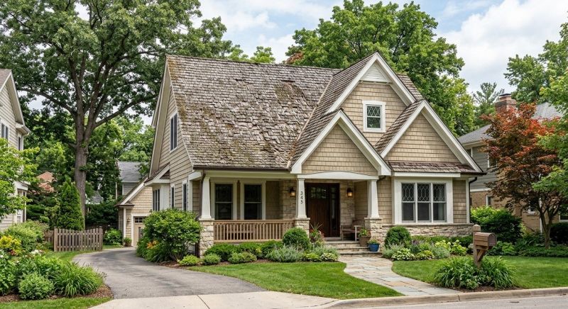 Wood Shake Roof Replacement in North Royalton, OH
